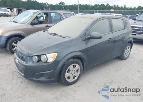 2014 Chevrolet Sonic Ls Auto z USA, uszkodzony, nr VIN 1G1JA6SH5E4125429